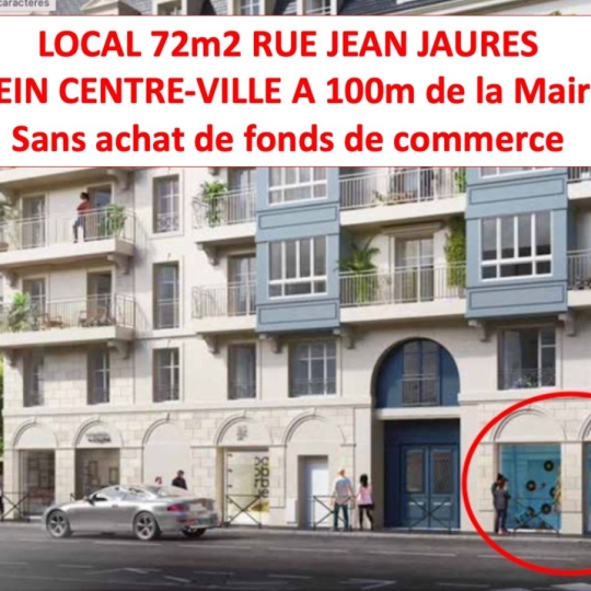 Annonces BOBIGNY : Local / Bureau | PUTEAUX (92800) | 72.63m2 | 4 900 € 