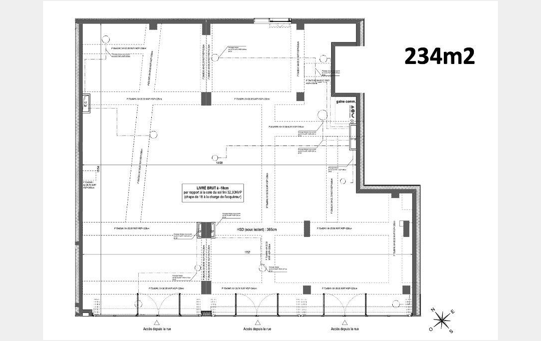 Annonces BOBIGNY : Local / Bureau | PARIS (75015) | 257 m2 | 1 644 544 € 